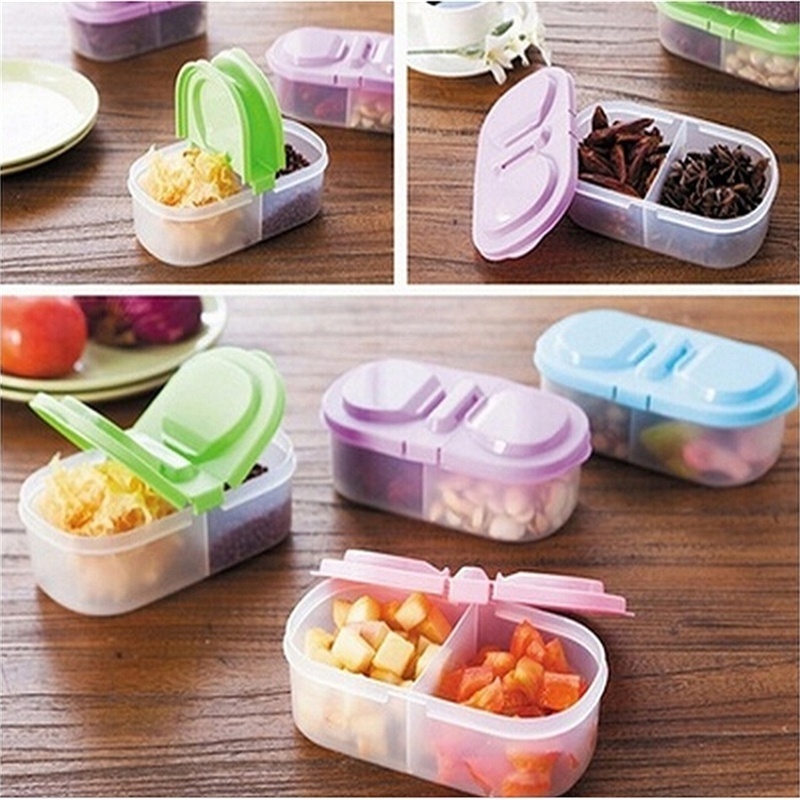Food Storage Roll Bags - กล่องพลาสติกกันกระแทกแบบพกพาภาชนะใส่อาหารกล่องข้าวกลางวันอาหารกลางวันผลไม้กลางแจ้งกล่องกลางแจ้งสำหรับทริปกล้วย