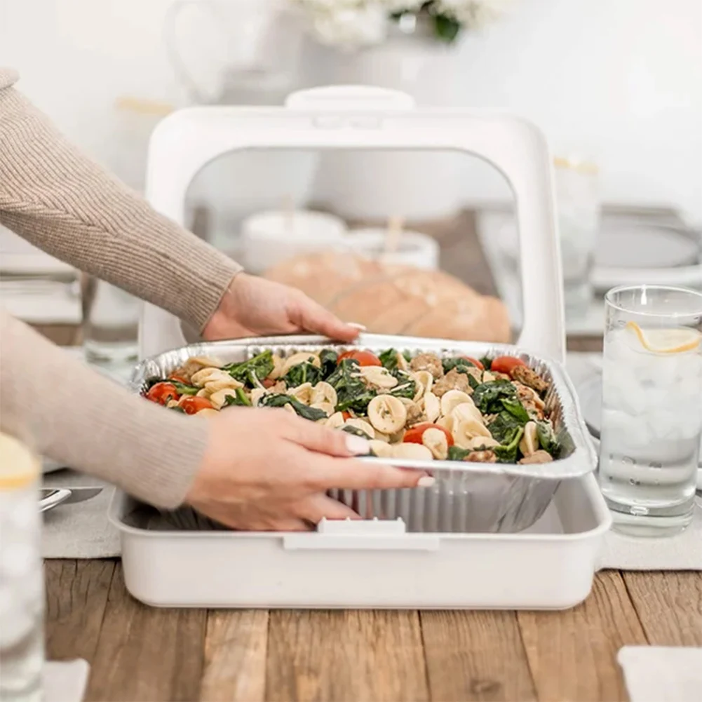 พลาสติกฟอยล์ PAN Carrier STACK - Food Storage Aluminum Containers บทวิจารณ์และราคา