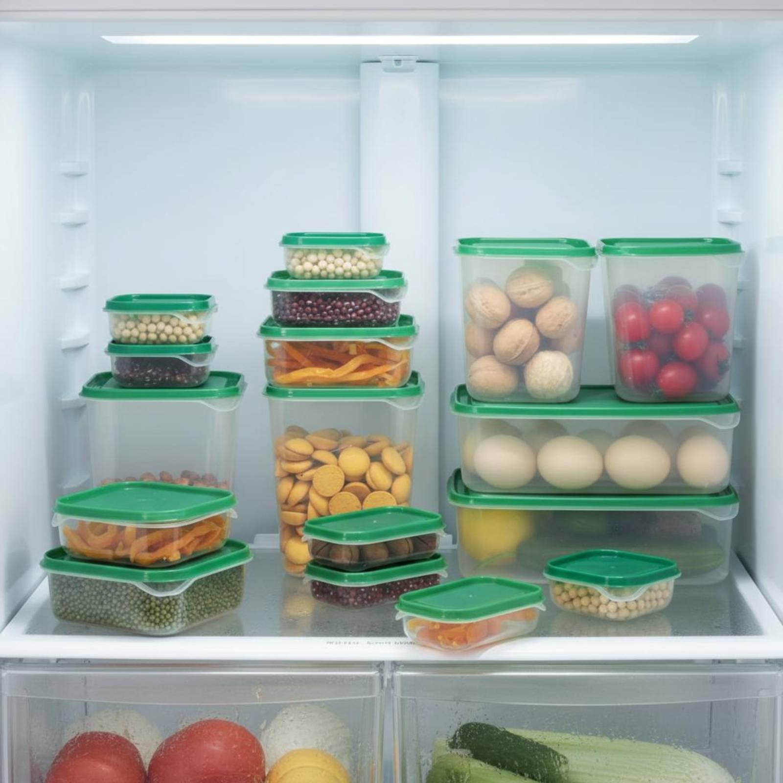 ชุดกล่องเก็บอาหารในตู้เย็น 17  - Food Storage Lid บทวิจารณ์และราคา