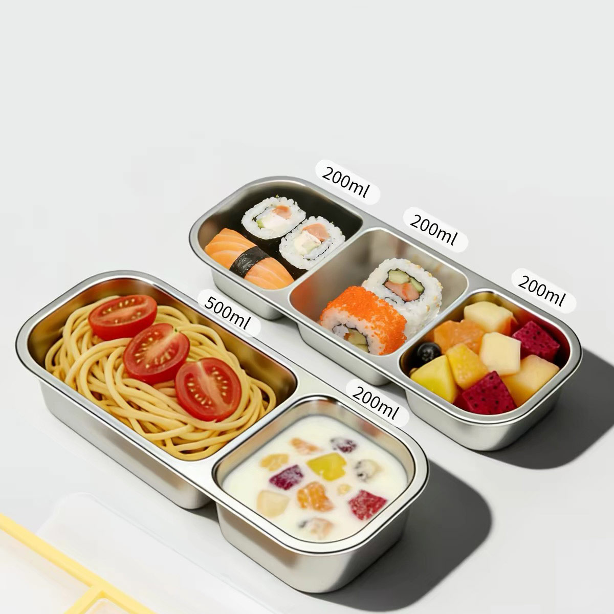 ภาชนะเก็บอาหารสแตนเลสพร้อมฝาปิ - Food Storage Made Easy บทวิจารณ์และราคา