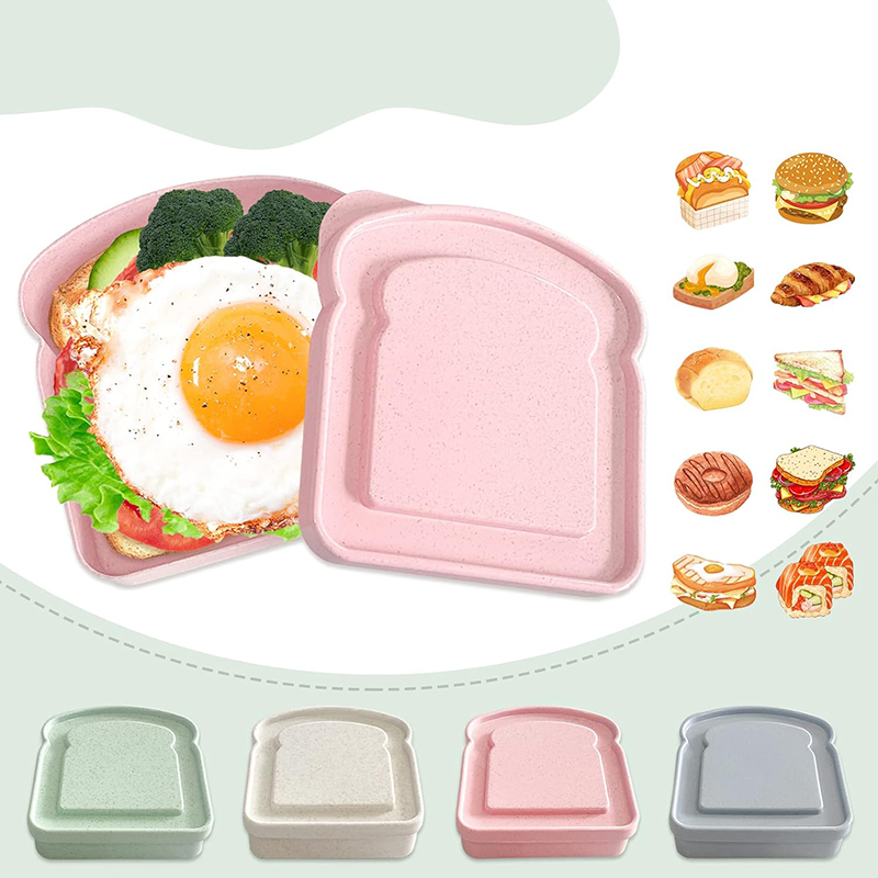 ภาชนะแซนวิชกล่องอาหารกลางวันกล - Food Storage Made Easy บทวิจารณ์และราคา