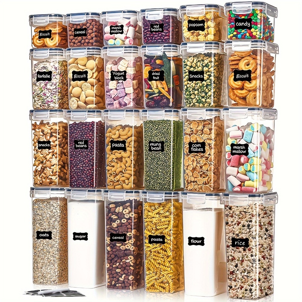 24 ชิ้น กล่องเก็บอาหาร 12 กล่อ - Food Storage Meals บทวิจารณ์และราคา
