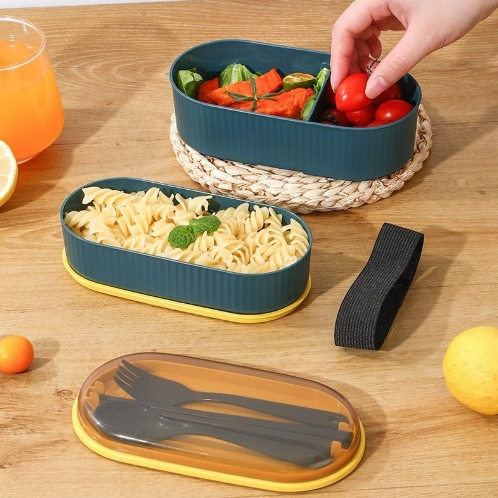 กล่องอาหารกลางวันแบบพกพาสองชั้ - Food Storage Made Easy บทวิจารณ์และราคา