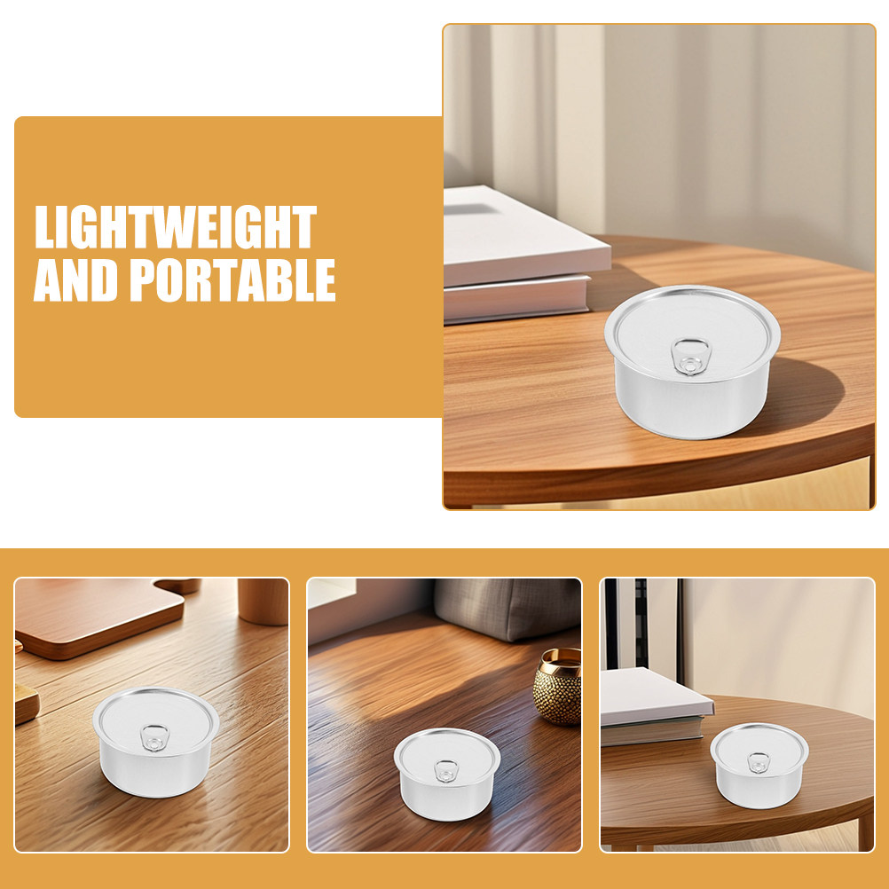 5 ชิ้น กระป๋องอลูมิเนียมเปิดง่ - Food Storage Aluminum Containers บทวิจารณ์และราคา