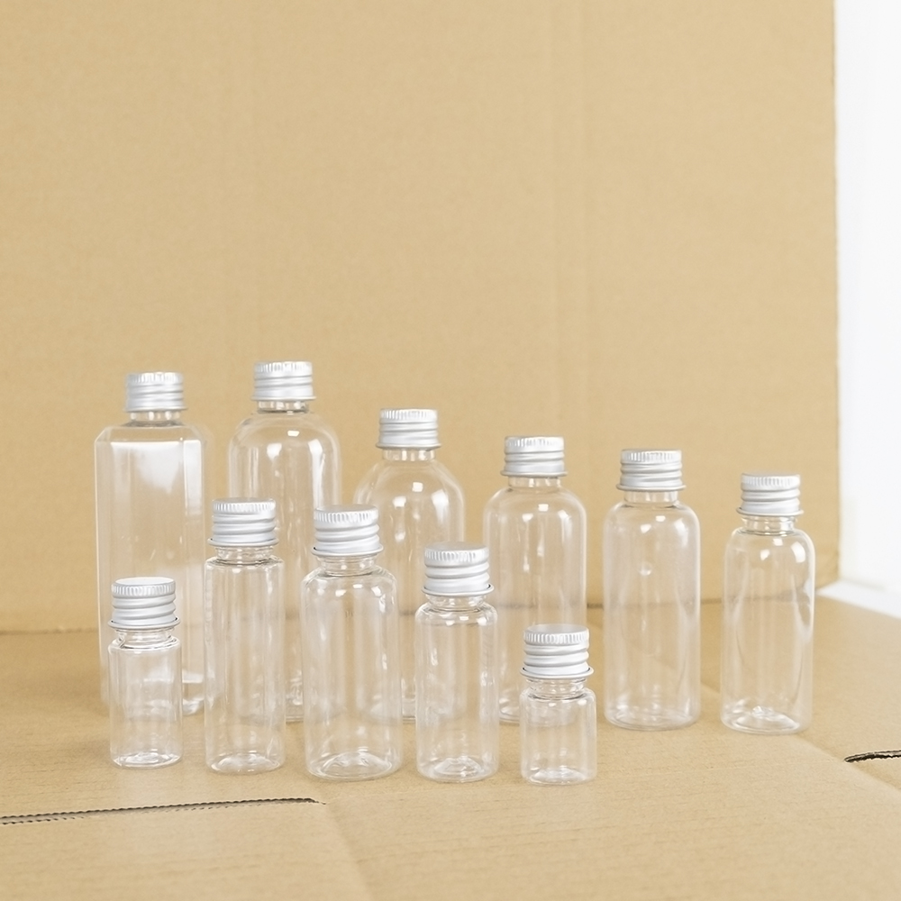 ขวดพลาสติก100ชิ้นพร้อมฝาเกลียว - Food Storage Aluminum Containers บทวิจารณ์และราคา