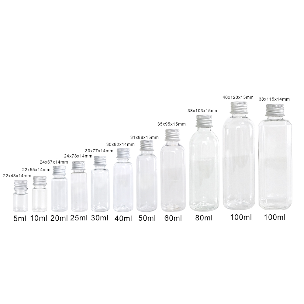 ขวดพลาสติก100ชิ้นพร้อมฝาเกลียว - Food Storage Aluminum Containers บทวิจารณ์และราคา