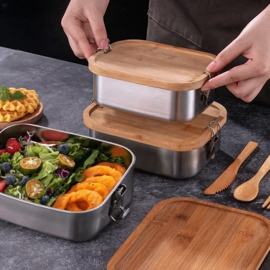 กล่องอาหารกลางวันสแตนเลส 304 ใ - Food Storage Made Easy บทวิจารณ์และราคา