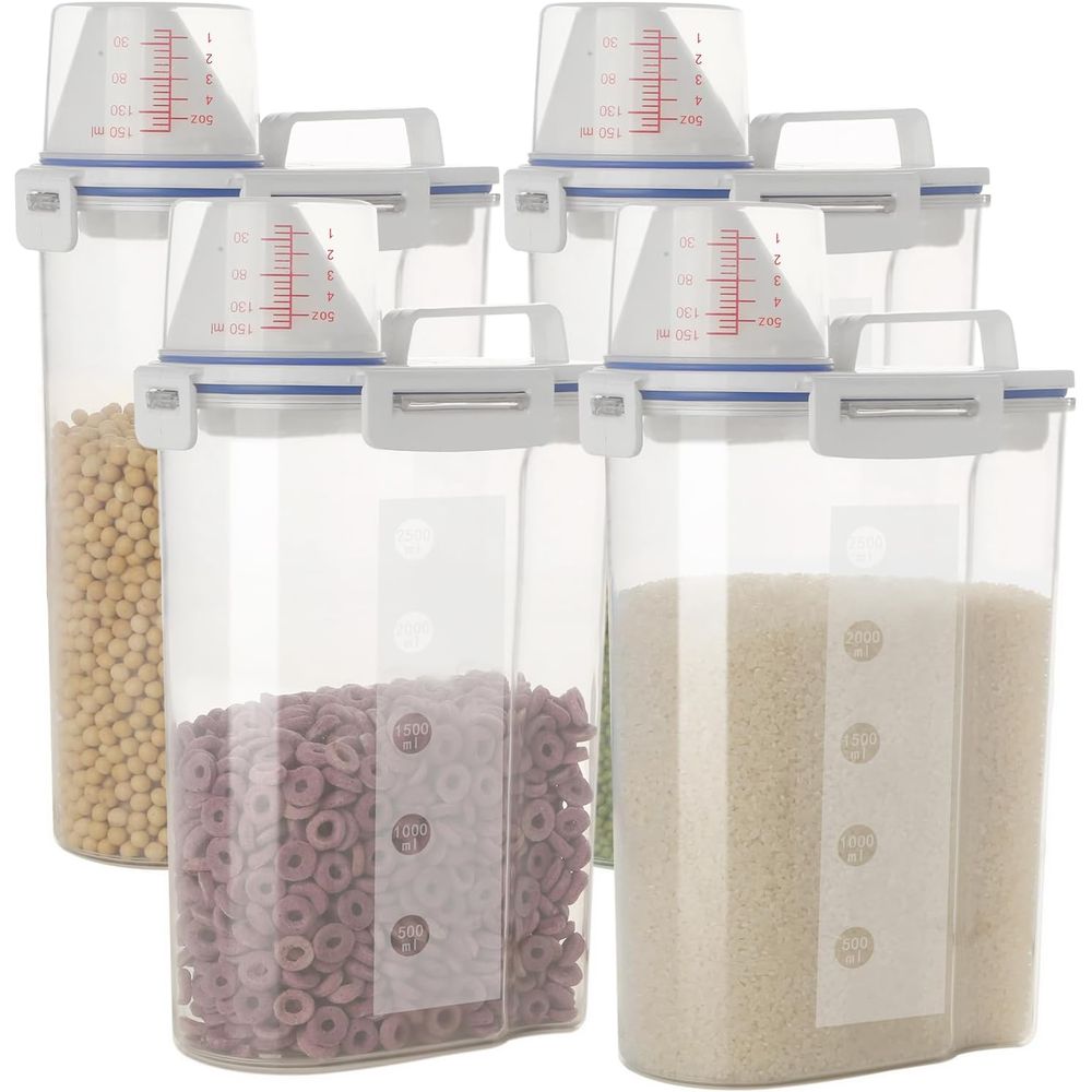 ชุดภาชนะเก็บอาหารแห้งแบบปิดสนิ - Food Storage No Plastic บทวิจารณ์และราคา