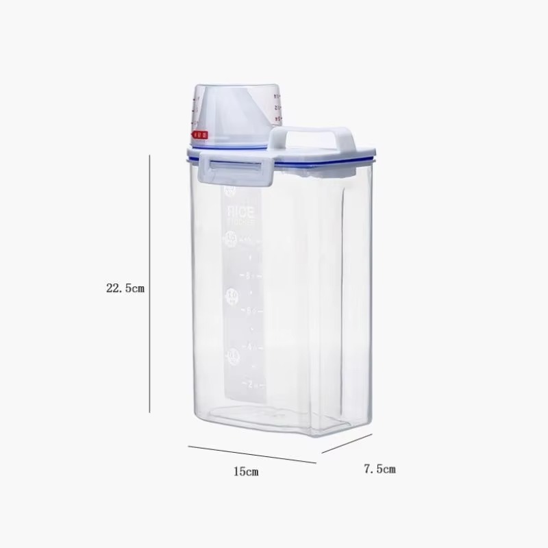 กล่องเก็บอาหารสัตว์เลี้ยงพลาสต - Food Storage No Plastic บทวิจารณ์และราคา