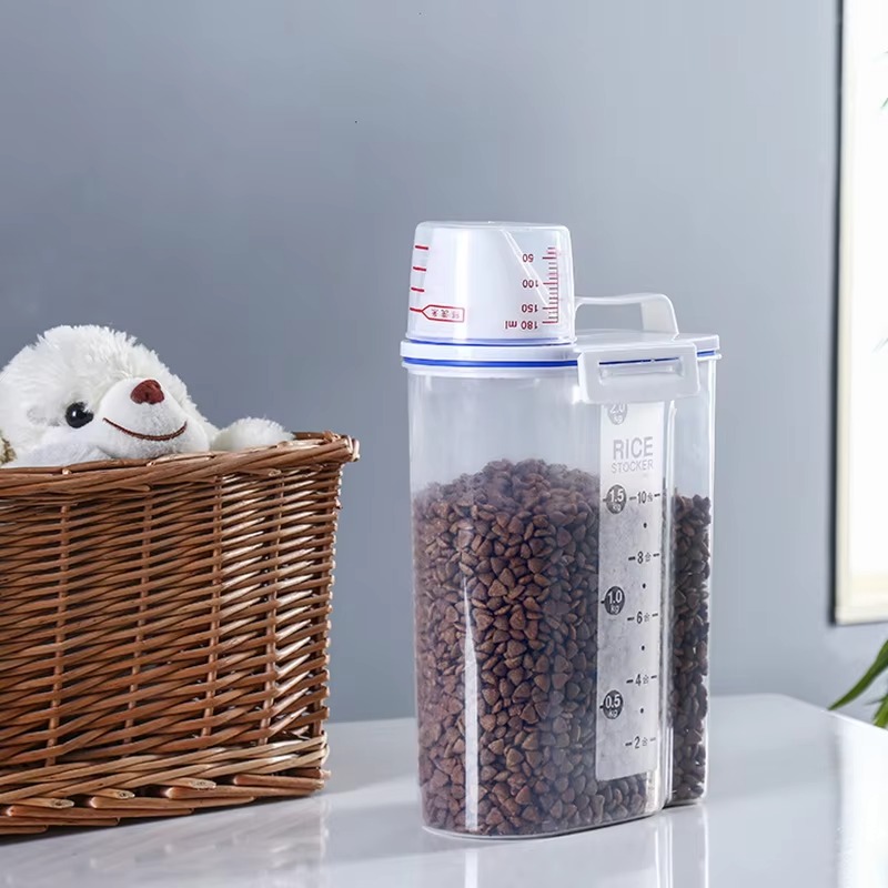 กล่องเก็บอาหารสัตว์เลี้ยงพลาสต - Food Storage No Plastic บทวิจารณ์และราคา