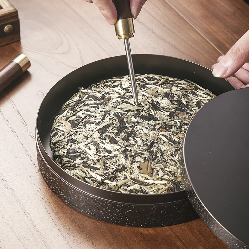 Creative รอบเค้กโลหะกระป๋องชาอ - Food Storage Aluminum Containers บทวิจารณ์และราคา