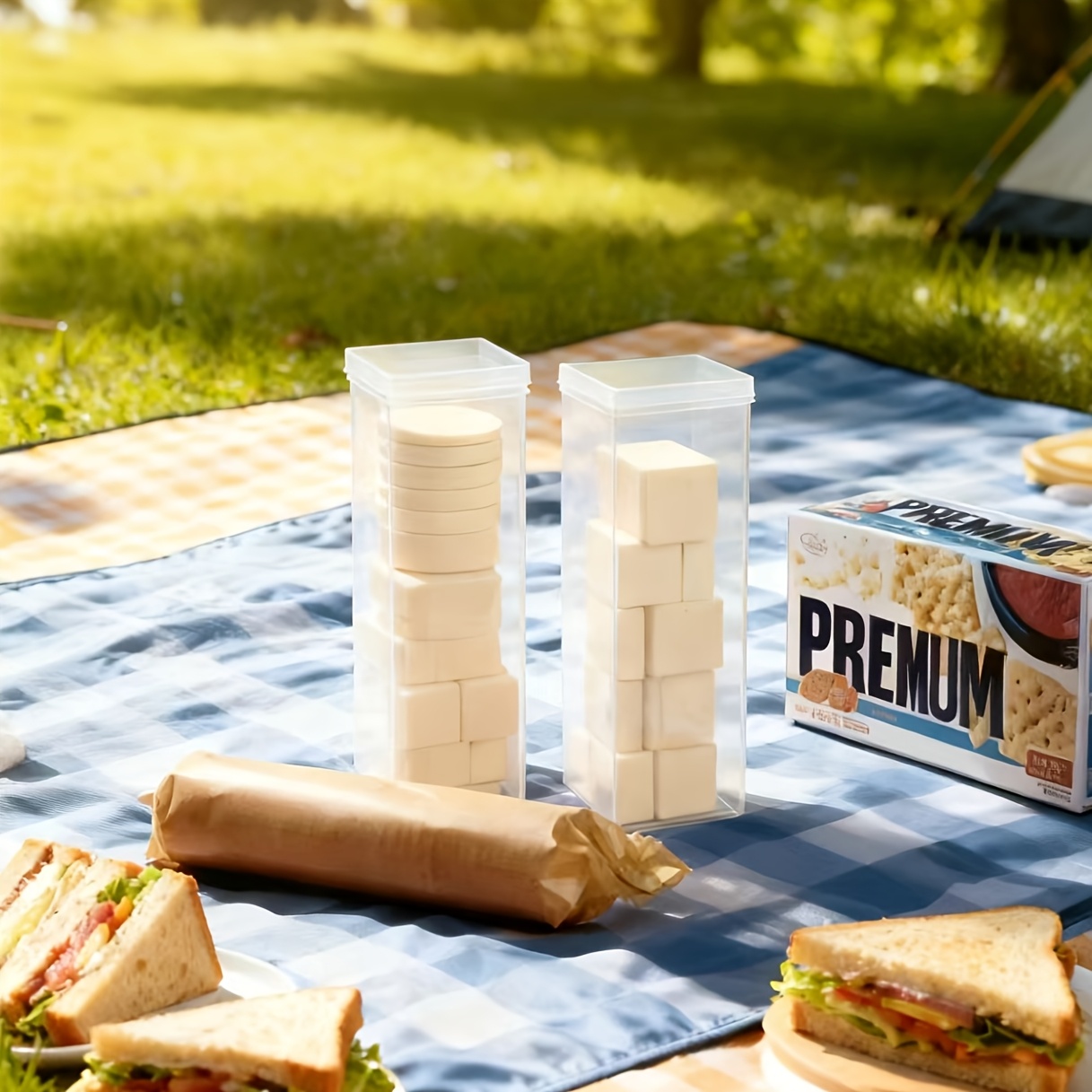 กล่องเก็บอาหารทรงสี่เหลี่ยมใสแ - Food Storage Meals บทวิจารณ์และราคา