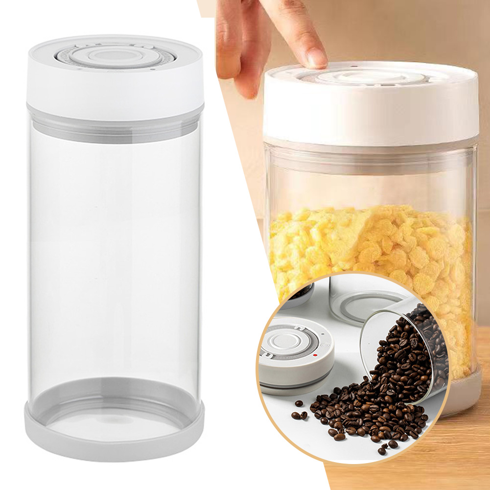 โถแก้วเก็บเมล็ดกาแฟแบบกันความช - Food Storage Meals บทวิจารณ์และราคา