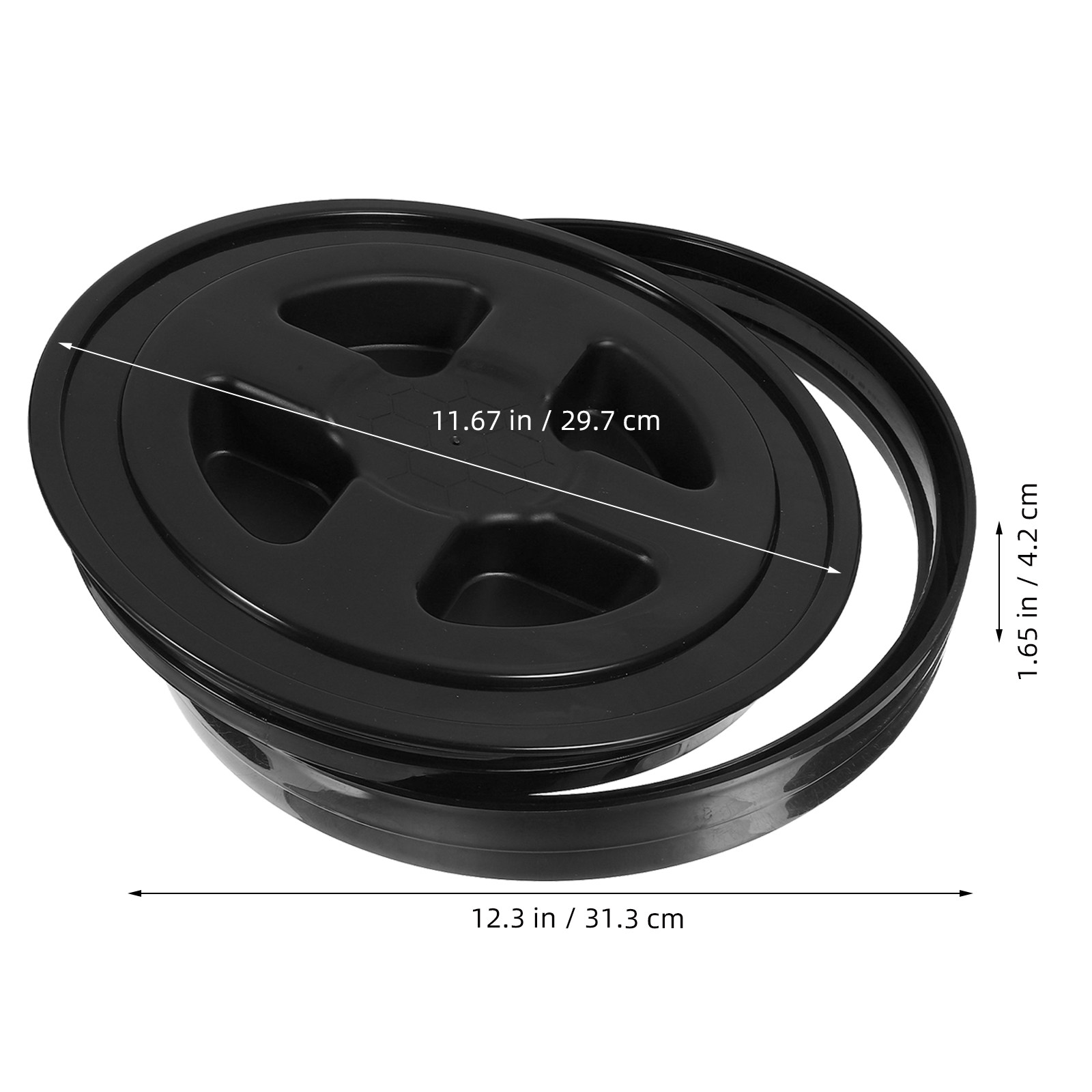 ฝาปิดถังแบบล็อค 2 ชิ้น ปิดผนึก - Food Storage Lid บทวิจารณ์และราคา