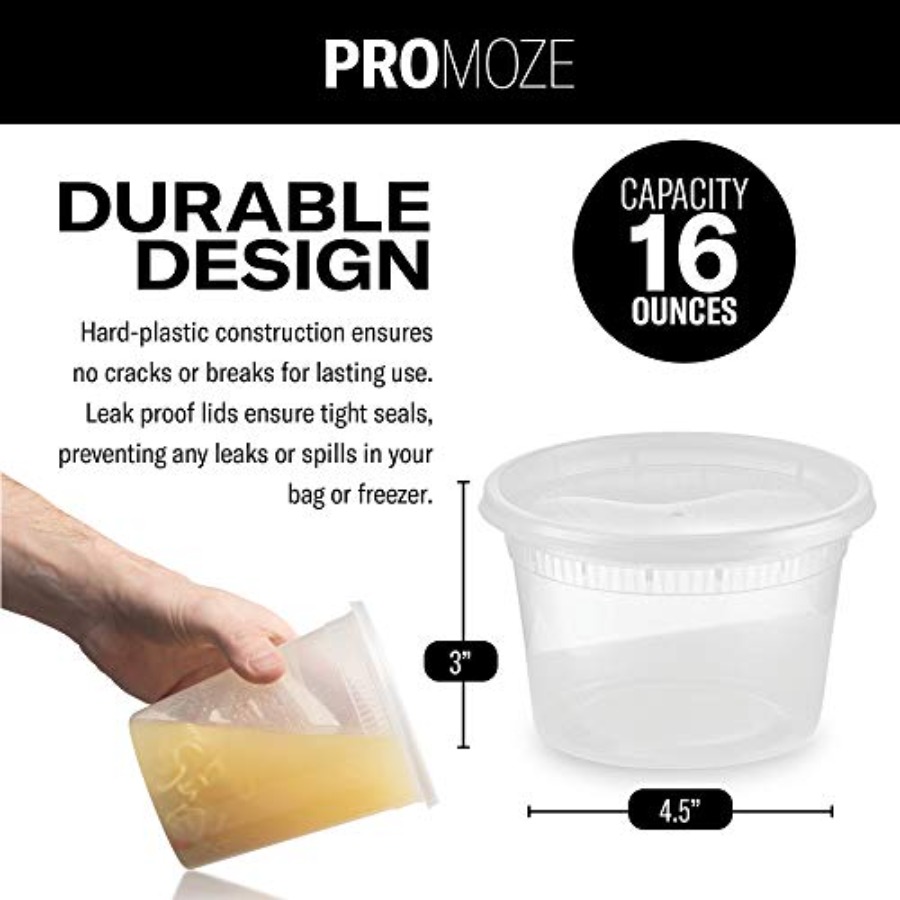 ภาชนะพลาสติกสำหรับเก็บอาหารพร้ - Food Storage Aluminum Containers บทวิจารณ์และราคา