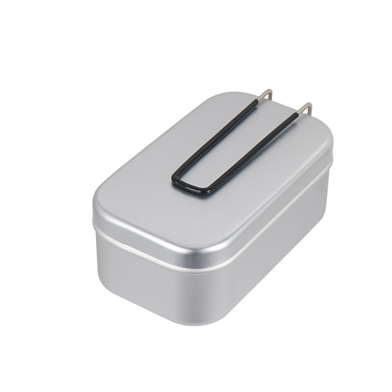 ตั้งแคมป์กล่องอาหารกลางวันนึ่ง - Food Storage Aluminum Containers บทวิจารณ์และราคา