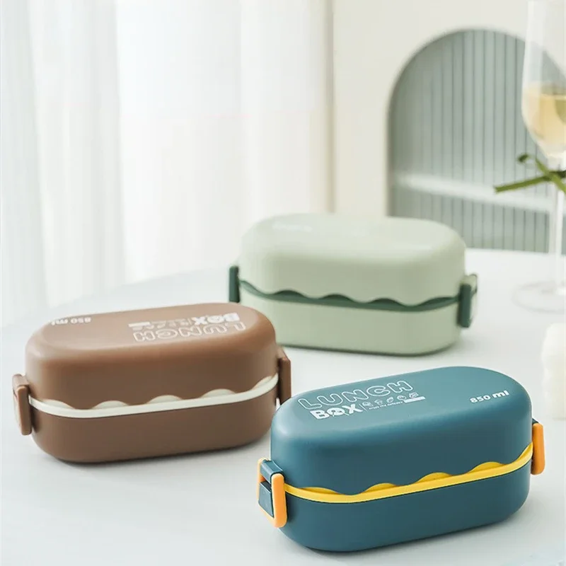 กล่องข้าวกลางวันพลาสติกสองชั้น - Food Storage Made Easy บทวิจารณ์และราคา
