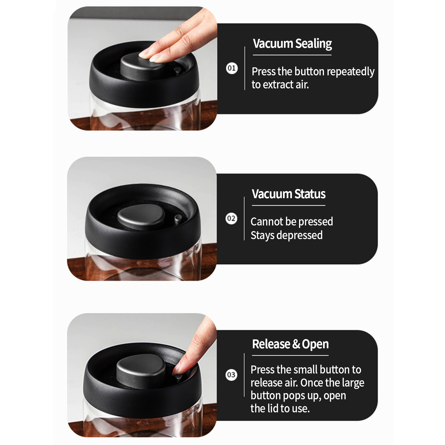 OANKR กระป๋องกาแฟสูญญากาศ 500  - Food Storage Meals บทวิจารณ์และราคา
