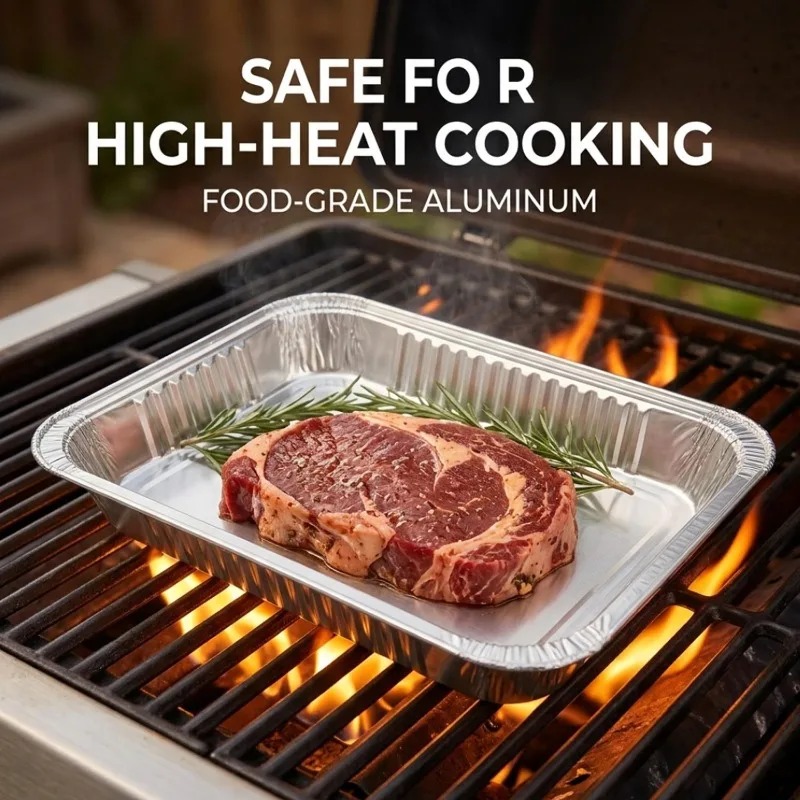 ถาดอบอาหารอะลูมิเนียมฟอยล์แบบใ - Food Storage Aluminum Containers บทวิจารณ์และราคา