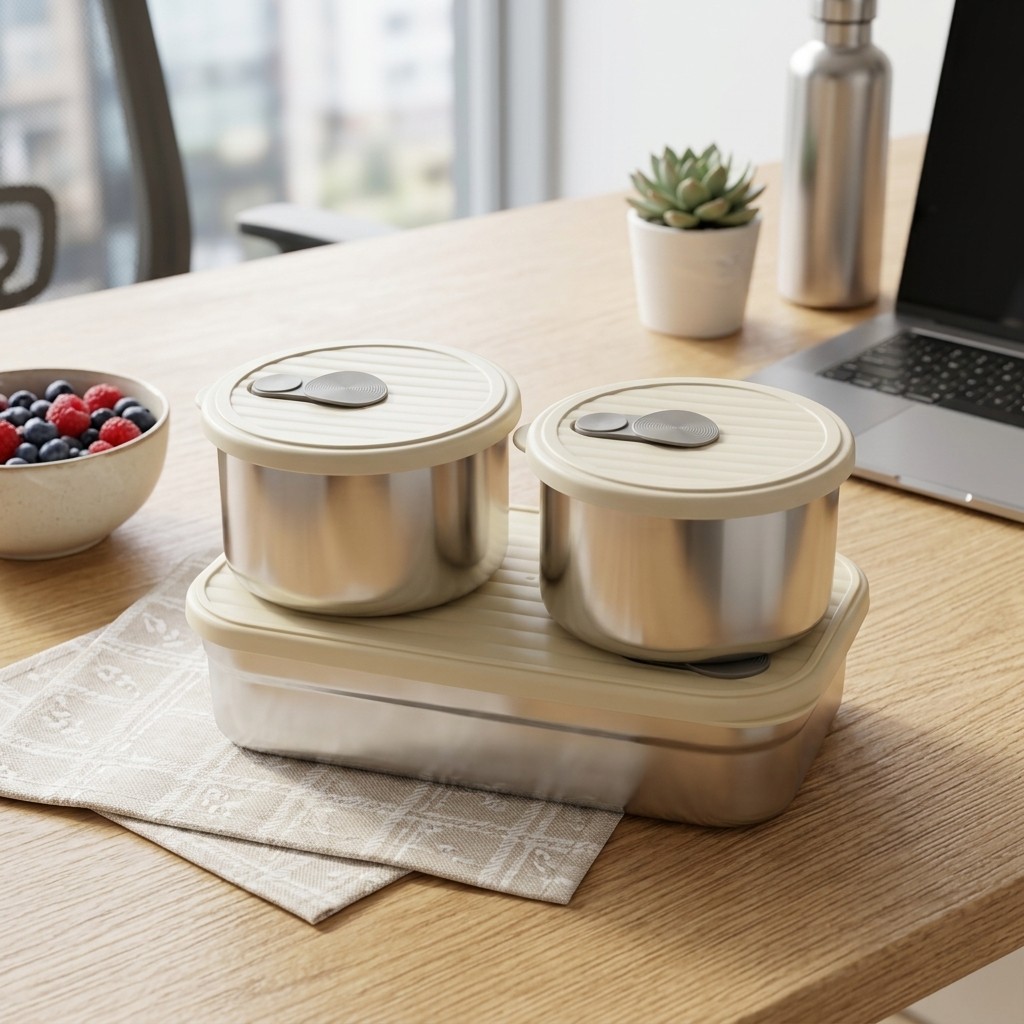 กล่องอาหารสแตนเลส 304 สำหรับไม - Food Storage Containers B&M บทวิจารณ์และราคา