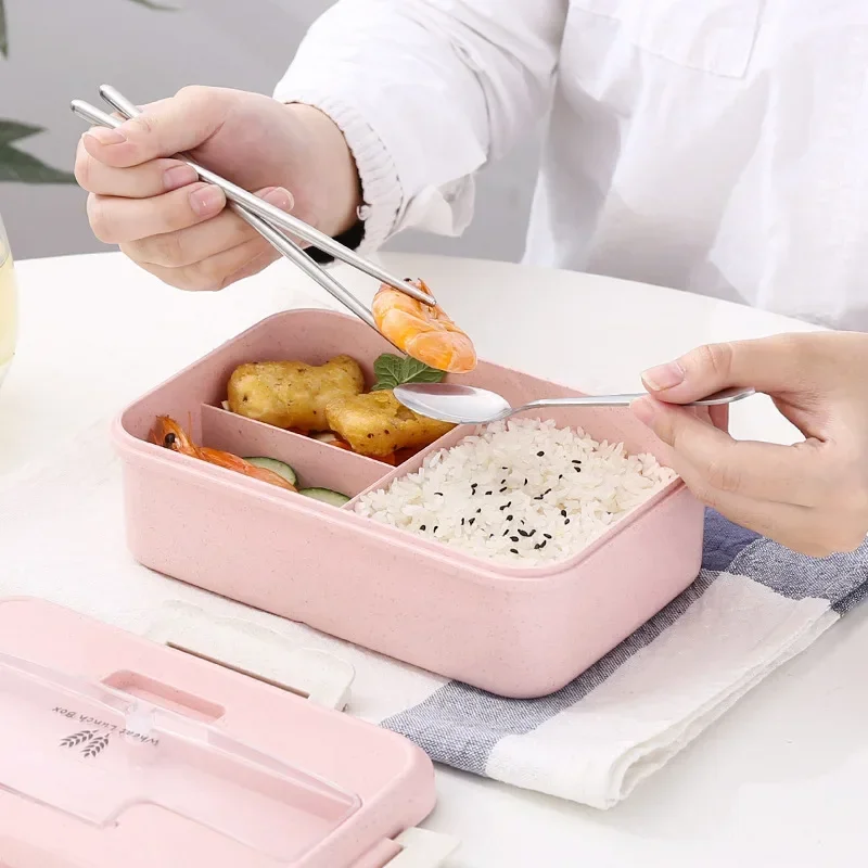 กล่องเบนโตะฟางข้าวสาลีพร้อมภาช - Food Storage Made Easy บทวิจารณ์และราคา