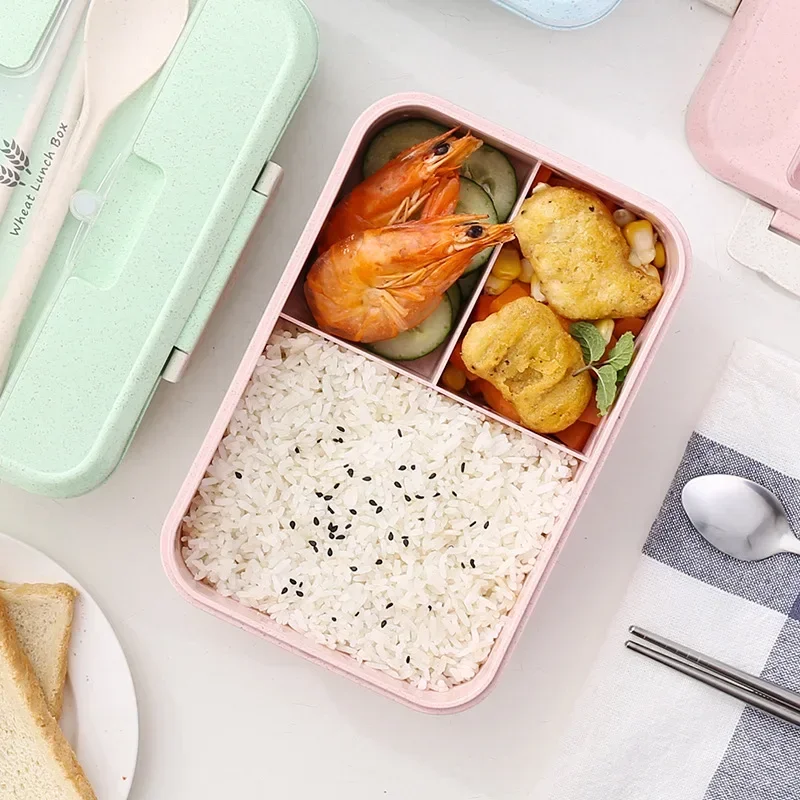 กล่องเบนโตะฟางข้าวสาลีพร้อมภาช - Food Storage Made Easy บทวิจารณ์และราคา