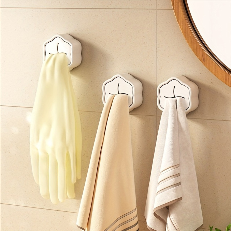 ที่แขวนผ้าเช็ดตัวแบบติดผนัง 6  - Food Storage For Room บทวิจารณ์และราคา