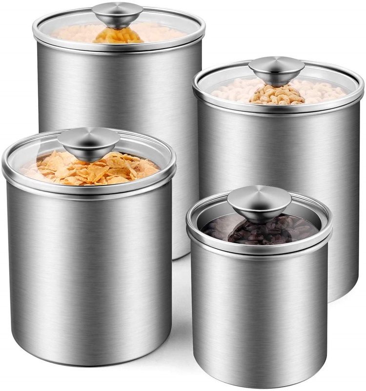 ชุดกระป๋องเก็บอาหารสแตนเลสสำหร - Food Storage Lid บทวิจารณ์และราคา