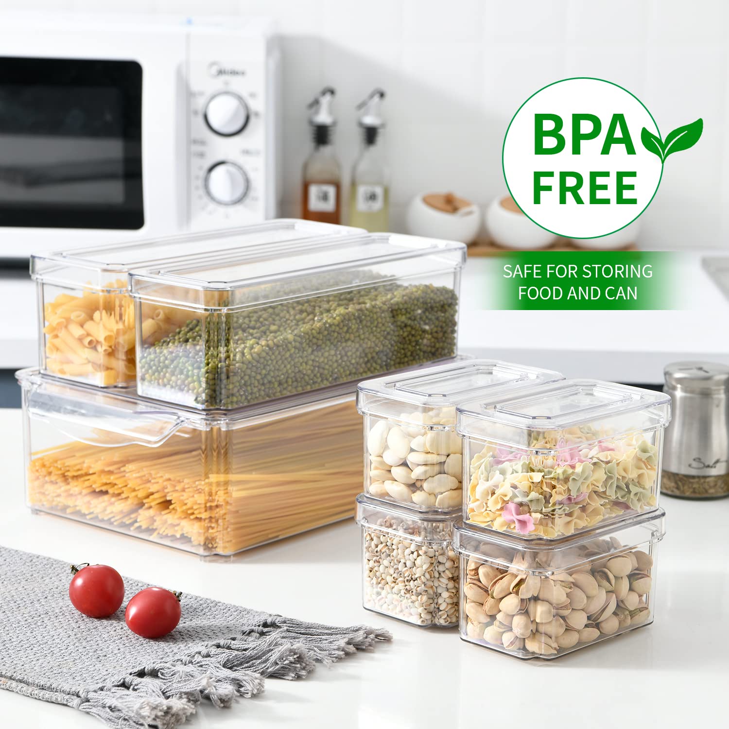 ชุดกล่องจัดระเบียบตู้เย็น 14 ช - Food Storage Bins บทวิจารณ์และราคา