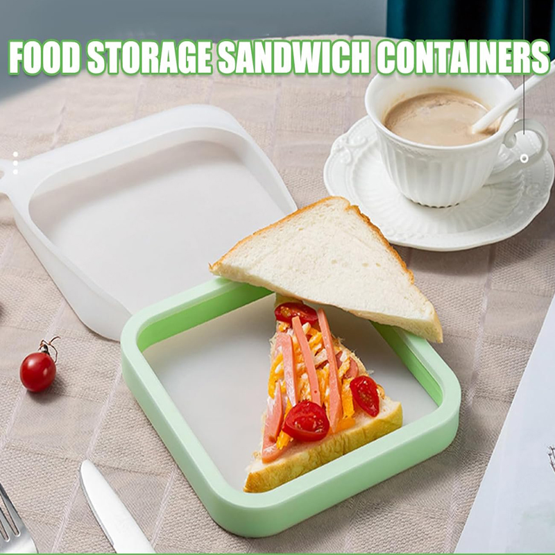 ซิลิโคนแซนวิช Toast กล่อง Bent - Food Storage Made Easy บทวิจารณ์และราคา
